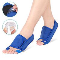 Bunion Corrector with Gel Arch Support, Three-Dimensional Pressure Orthopedic Bunion Splint Brace, Big Toe Straightener and Small Toe Correction Strap for Hallux Valgus and Flat Foot Pain Relief
