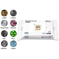 SUPRIQLO 20PCS/Pack Portable Wet Hand Wipes Cleaning Sterilizing Wet Wipes Wipes & Refills
