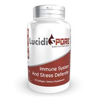 LucidiSPORE Softgels | 30 Count | Super Critical CO2 Reishi Spore Oil | Minimum 30% Triterpenes | Red Reishi Mushroom Extract | Lingzhi | Natrium Health