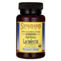 Swanson High Potency Lactoferrin 100 Milligrams 90 Capsules