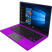 Ematic 11.6" Laptop, Touchscreen, 2-in-1, Windows 10, Intel Atom Quad-Core Processor, 2GB RAM, 32GB Flash Storage, Purple (EWT117PR)
