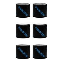 Nikken 6 Black DUK Dynamic Underlayer Kinetic Tape (19130) - Produces Warmth from Natural Energy - Helps Reduce Tissue Pressure and Provide Comforts to Stress Muscle and Joints, Sticks for Days
