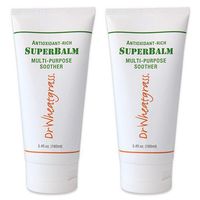 (Pack of 2) Dr Wheatgrass Superbalm 160ml - Antioxidant Rich, Multi-Purpose Soothing Cream for Stiff Muscle, Soft Tissue Injury, Fissure, Anti-Aging, Surface and Deep Tissue Massage