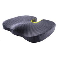 Lifting Cushions Seat Cushion Memory Cotton Comfortable Breathable Beautiful Hip Pad for Relieving Tailbone Sciatica Acne Tailbone Support Pad (Color : Gray)