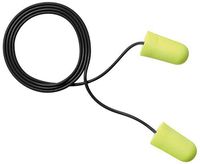 3M E-A-RSOFT EARPLUGS 311-4106, METAL DETECTABLE, CORDED, POLY BAG, REGULAR SIZE, 2000 PAIR/CASE
