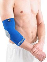 Neo G Elbow Support - for Arthritis Relief, Joint Pain, Tendonitis, Elbow Injury, Recovery, Sports, Tennis - Multi Zone Compression Sleeve - Airflow Plus - Class 1 Medical Device - Large - Blue