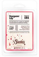 Shortie's Candle Company Stargazer Lily Wax Melts - Formula 117-1 Highly Scented 3 Oz. Bar - Made with Natural Oils - Flower & Floral Air Freshener Cubes Collection