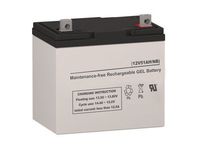 SigmasTek SPG12-55 Gel Cell Battery - Replaces 8G22NF, M22NFSLDG, DCG12-50