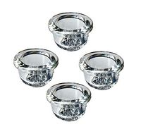 4 Pcs 9-Hole Glass Screen Filters Perfect for Various Silicone Tube