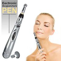 ZNXY Electronic Acupuncture Pen with 3 Massage Head Powerful Meridian Energy Pen Relief Pain Tools Function Energy Pain Therapy Relief