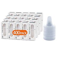 400PCS Ear Thermometer Probe Covers Disposable Thermoscan Refill Cap Lens Filters Digital Thermometers Cover Earmuffs for Kids Adult