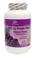 OPC-15 Grape Seed Extract 100 mg, 300 Tabs, Anti-oxidant Good Product