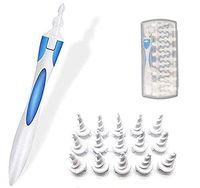 Ear Wax Cleaner, Earwax Remover Tool, Ear Wax Remover, Soft Silicone Spiral Earwax Remover Tool, 16 Replacement Heads, q-tip Replacement(White)