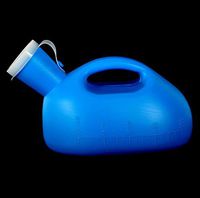 Dasiter 2000ML Male Urine Bottle with Cover Urine Collector Container Incontinence Pee Bottle Mobile Urinal