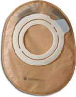 Coloplast SenSura Flex Two-Piece Closed Pouch with Integrated Wave Filter 50mm Flange, 8-1/2" L, 450mL, Large, Transparent, Soft Moisture-Absorbent Backing (Box of 30 Each)