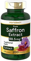 Pure Saffron Extract 88.5 mg | 200 Capsules | Non-GMO, Gluten Free Supplement | by Horbaach