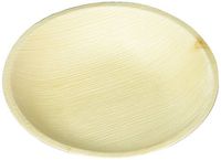 Leaftrend 7" …. Round Palm Leaf Bowl, Disposable Palm Leaf Plates, Wedding and Party Plates, 7" L Round Palm Leaf Bowl, Pack of 25
