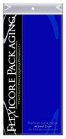 Flexicore Packaging Royal Blue Gift Wrap Tissue Paper XL | Size: 20 Inch X 30 Inch | Count: 48 Sheets | Color: Royal