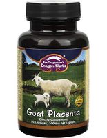 Dragon Herbs - Goat Placenta - 500 mg - 60 capsules