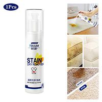 Efaster Multifunctional Powerful All-purpose Rinse-Free Cleansing Spray,Stain Dry Remover Spray,Stubborn Stain Cleaner Spray,Daily Cleanser,Eliminate Harmful Contaminants, Allergen & Odor,Safe (1 Pcs)