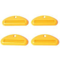 Oldhill Toothpaste Tube Squeezer - 4 Pack (Yellow)