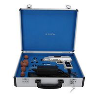 Chiropractic Adjusting Tool,110V-240V Electric Spine Massager Adjusting Corrector Gun,Spine Chiropractic Correction Tool Lower Cervical Spine Thoracic Lumbar 10 Massage Heads(US)