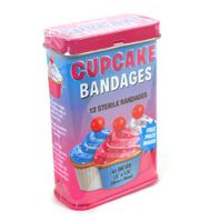 WorldWide Cupcake Plasters - Pink Tin - First Aid In A Tin