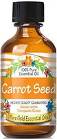 Pure Gold Carrot Seed Essential Oil, 100% Natural & Undiluted, 60ml