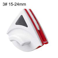 Home Triangle Double Sided Magnetic Window Glass Wipe Brush Scraper Cleaner - 3#