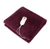 WE&ZHE Electric Blanket Heating Pad, 9 Stalls Temperature Safety Protection Flange Suede Can Be Washed Electric Blanket Mattress 150 80cm - Bed Mat And Body Blanket Dual Use , 1#