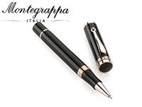 Montegrappa Ducale Rose & Black Rollerball Pen - ISDURRRC