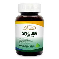 Lovita Spirulina 1000mg/tablet, Double Strength, Organic, 90 Tablets