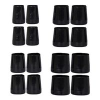 8 Pairs Anti-Slip High Heel Protectors Covers Caps Shoes Repair Accessories Black