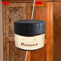 NOENNULL Wood Polish & Care,Wood Seasoning Beeswax, All-Purpose Meethouses Beeswax for Wood Cleaner and Polish Wipes
