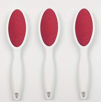 PairOn Sided Lint Brush, Travel Brush for Removing Lint Dust in Clothes and Furniture Remove Pet Hair, Fuzz, Dust, 3 Pack