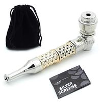 NEWPIPE The Companion of The Vanilla Grinder Comes with Two Packs of Stainless Steel Filter Screen and Storage Bag (Golden)