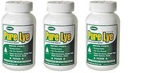 Comstar 30-500 Pure Lye Drain Opener, Odorless, 1 Lb - Pack of 3
