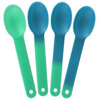 XL Color Changing Plastic Spoons - Changes From Green To Blue - Changes Color When Cold! Extra Durable Birthday Party Spoons - Frozen Dessert Supplies - Made in USA! 1,000 Count