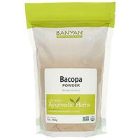 Banyan Botanicals Bacopa Powder, 1 Pound - USDA Organic - Bacopa monniera - Ayurvedic Herb for Memory & Focus