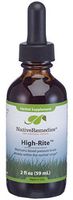 Native Remedies High-Rite Drops - All Natural Herbal Supplement to Support Heart Health and Healthy Circulation - 59 mL