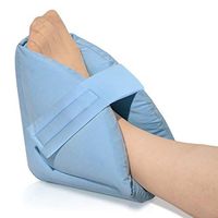 NYOrtho Heel Protectors Cushion Pillows - 1 Pair of Ultra Quilted Thick Soft Antimicrobial Washable