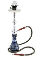 Hookah 1 hose 22" Black shisha nargila bar narguile nargile glass water Vase pro
