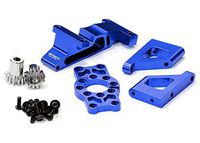 Integy RC Model Hop-ups T3285BLUE Brushless Conversion Motor Mount Set for 1/10 Revo 3.3 & Slayer (Both)