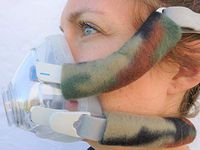 CPAP No Marks Strap Covers Pack of 4 Camo (Camo)