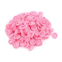 Aexit 200Pcs Finger Lab, Safety & Work Gloves Cots Protector Anti Static Rubber Latex Finger Cots Cryogenic Gloves Disposable Pink