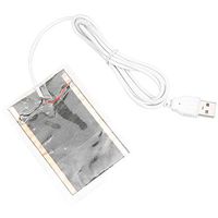 Bicaquu Portable 5V Carbon Fiber Heating Pad Hand Warmer USB Electric Fever Heat Mat for Home Pet Small Toy