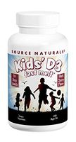 SOURCE NATURALS Kids' D-3 400 IU Fast Melt, 200 Count