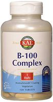KAL B-100 Complex SR Tablet, 100 mg, 120 Count