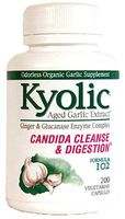 Kyolic Aged Garlic Extract™ Candida Cleanse and Digestion Formula102 -- 200 Vegetarian Capsules