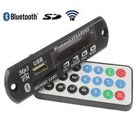 Bluetooth Audio Module MP3 WMA Player MP3 decoder with Board Module w/SD Card Slot/USB 2.0 Port/FM/Remote Display (7-12V)